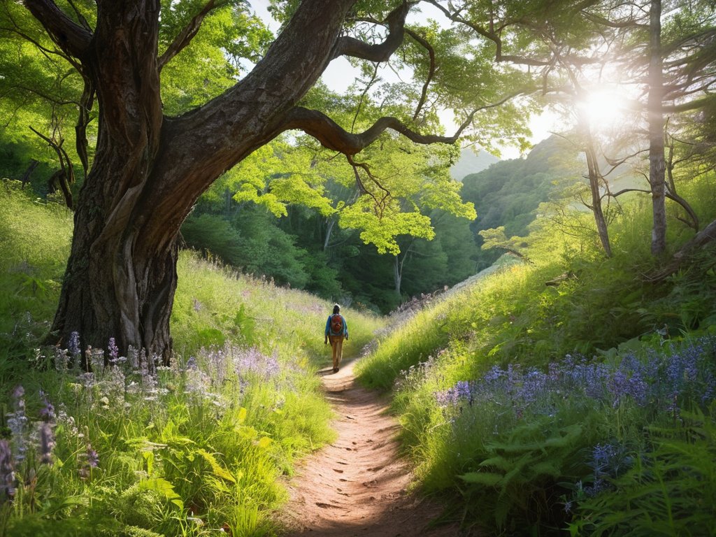 Discovering Nature Trails outdoors