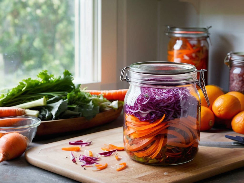 Homemade Kimchi Fermentation Vegetarian Kimchi Recipe and How to Store Ferm