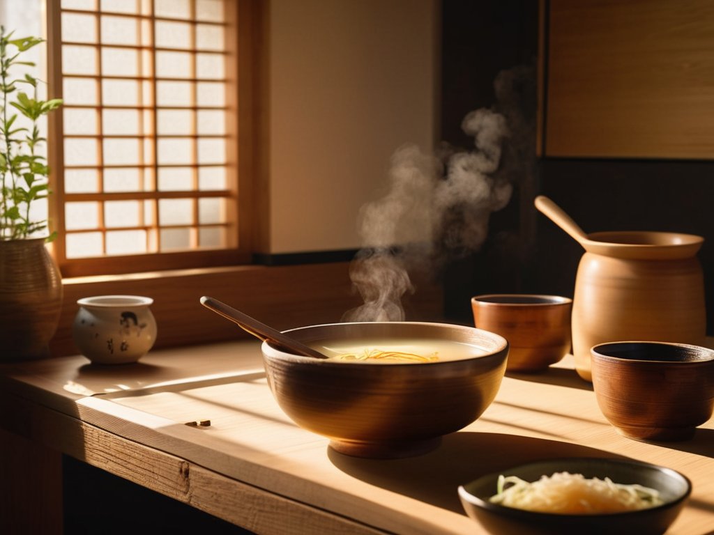 Miso Magic for Gut‑Guardians, steaming bowl
