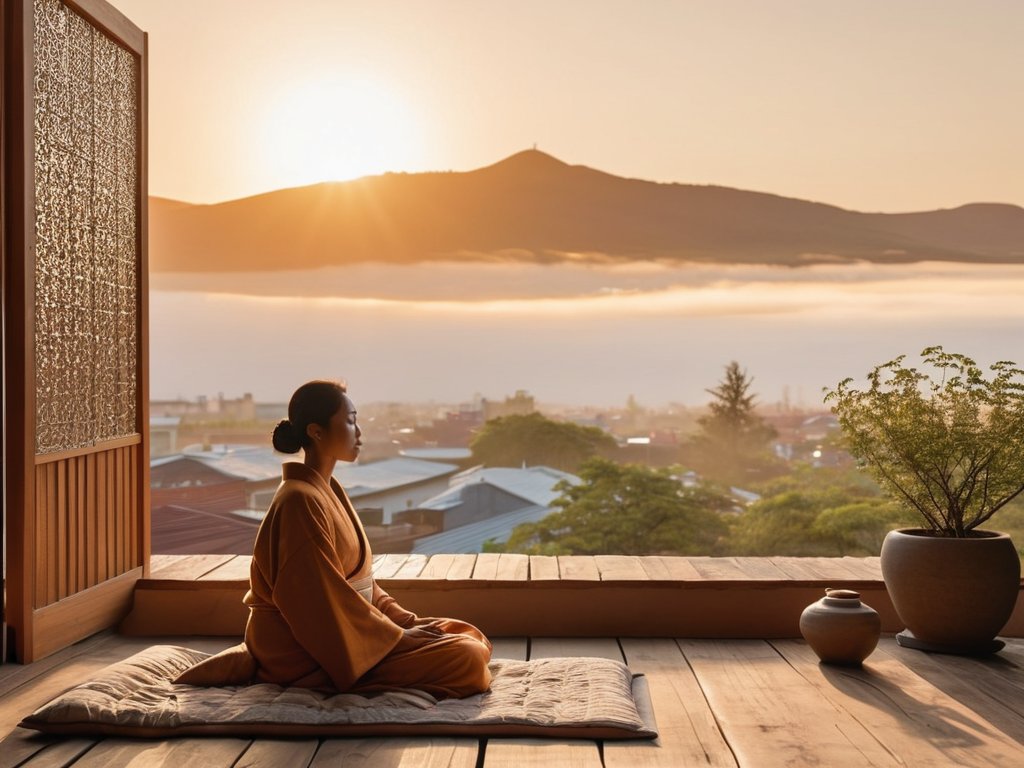 Cultivating a Balanced Lifestyle Across Cultures sunrise