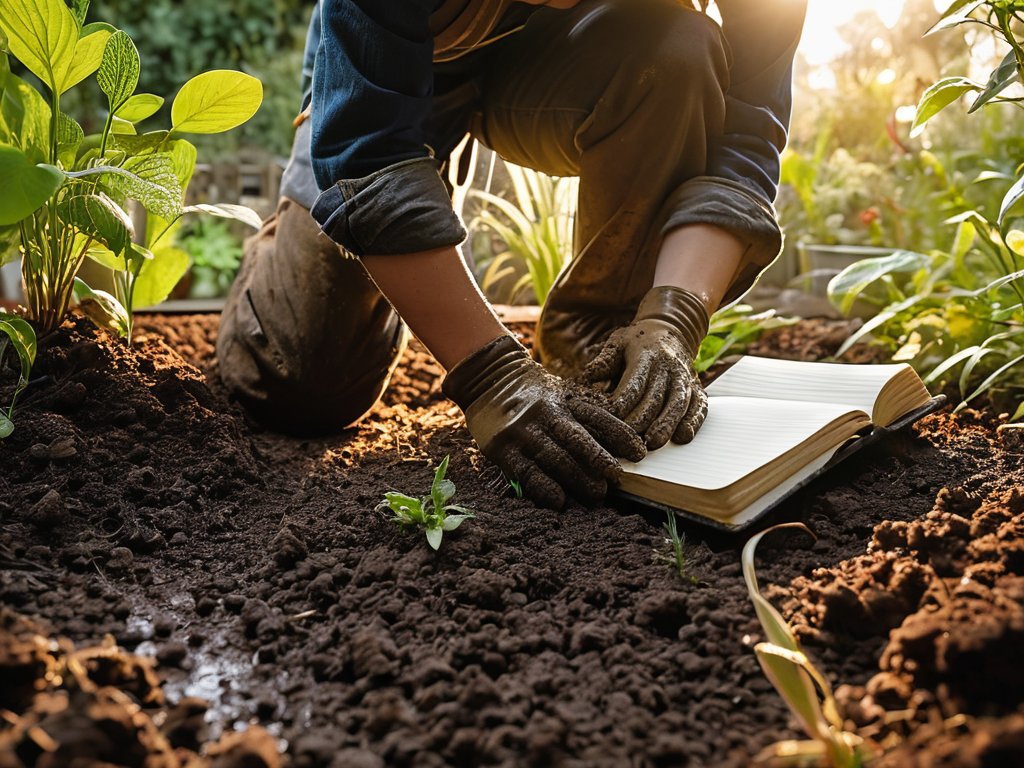 Cultivating-Mindful-Routines-Outdoor-Activity-Stress-Reduction-Through-Gard sunrise garden therapy