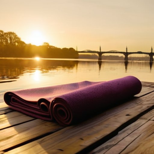 Flowing Narrative: Vinyasa Yoga Thames sunrise