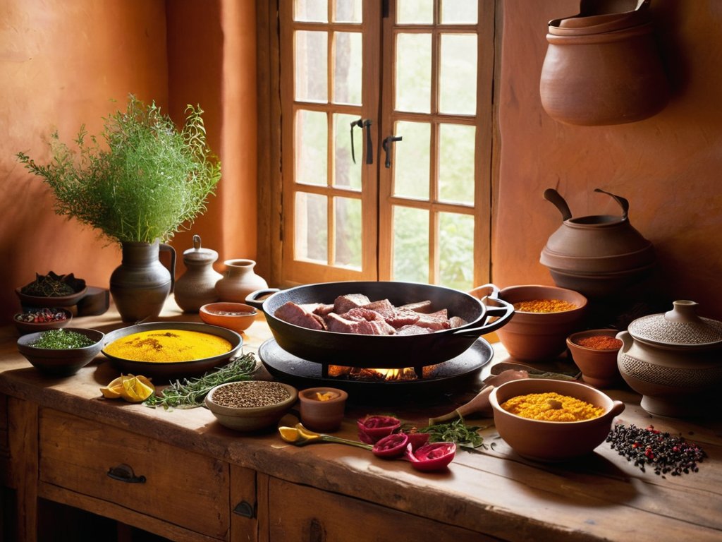 Global Flavors Meet Cast Iron Cooking