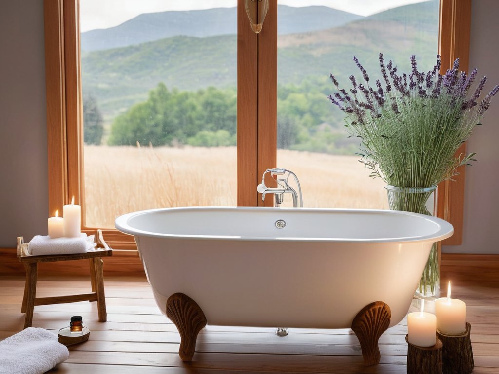 Mindful Aromatherapy Practices with lavender oil