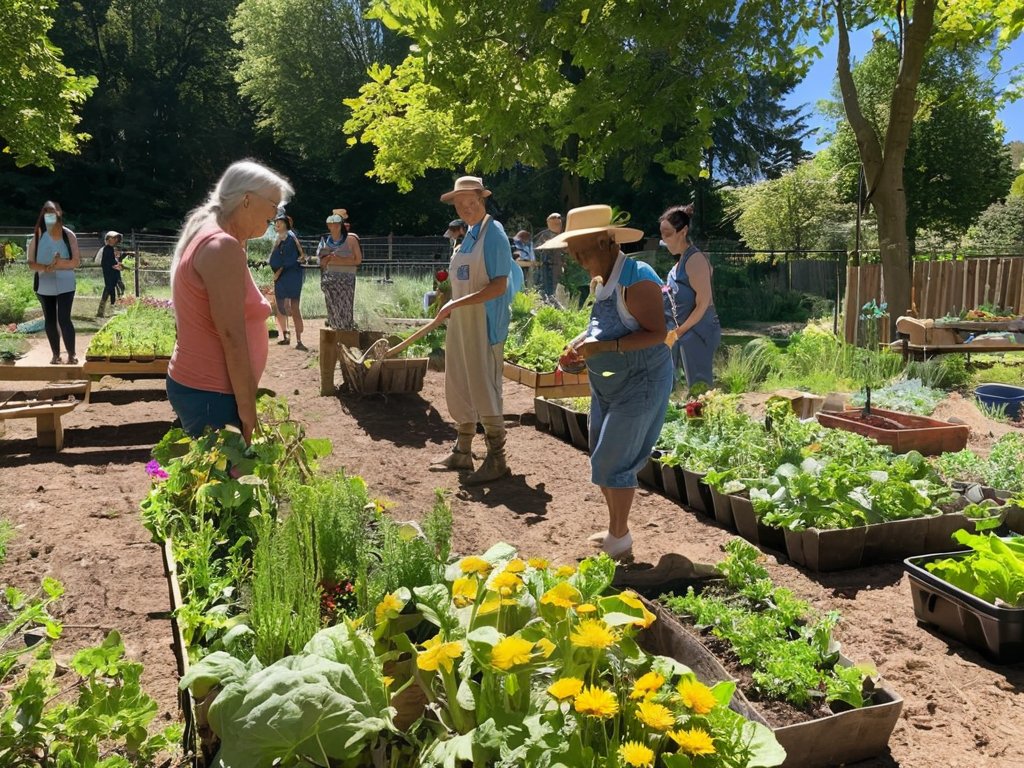 Sowing Seeds of Connection community garden