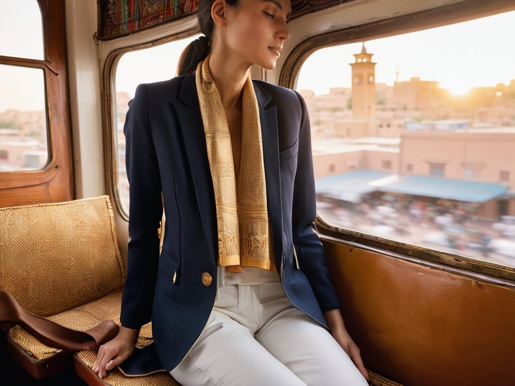 The Tailored Blazer, sleek versatile diplomatic silhouette