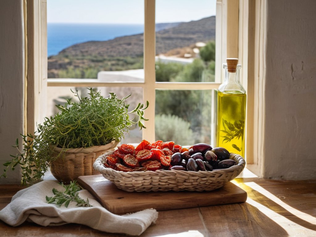 Weaving Worlds the Vegetarian Mediterranean Diet as a Bridge
