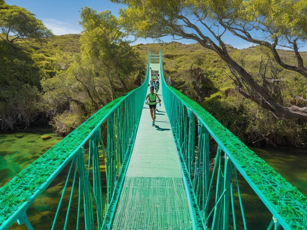A Green Bridge to Global Health illustration