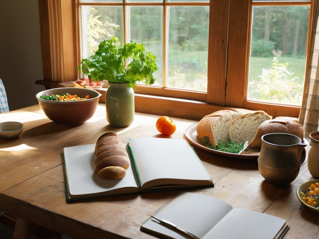 A Table, A Story: vintage dinner scene