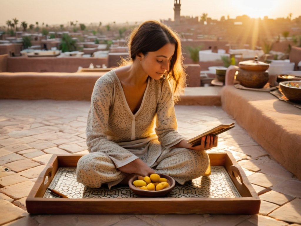 Closing Thoughts: sunrise meditation in Marrakech