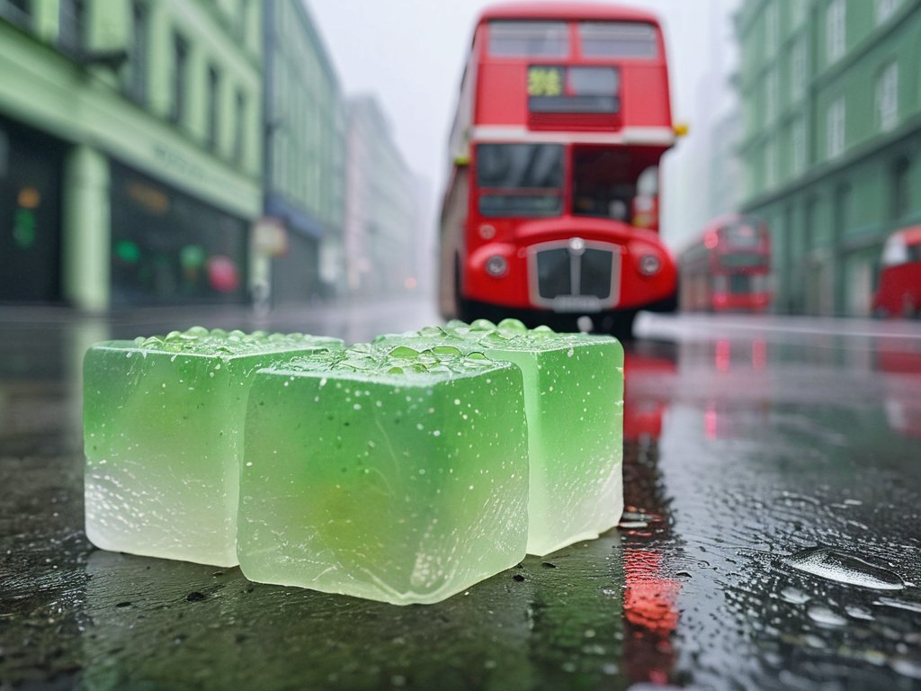Coconut‑Lime Hydration Gel island-inspired snack