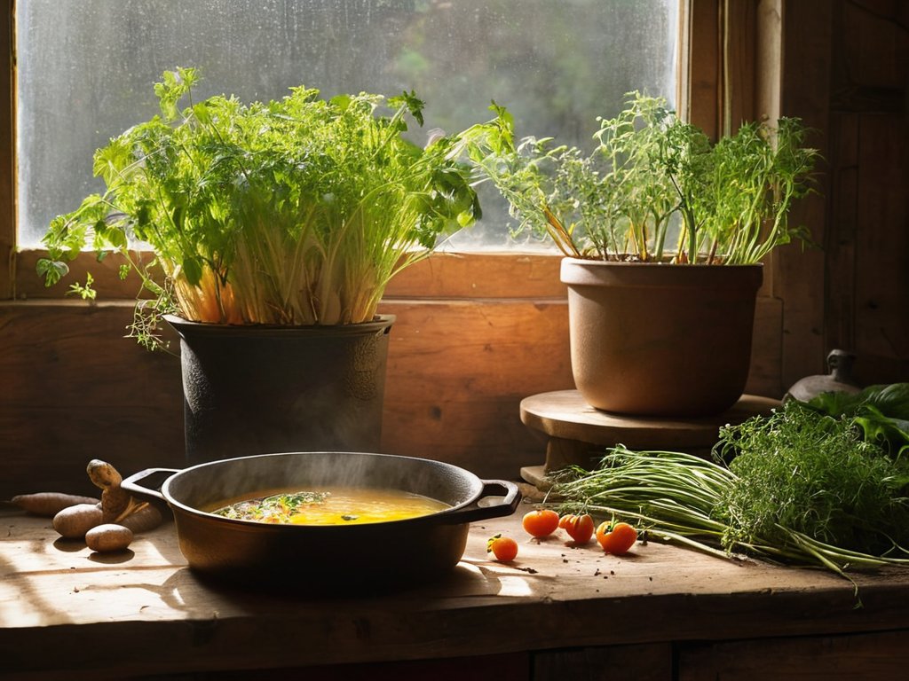 From Soil to Soul vibrant garden portrait