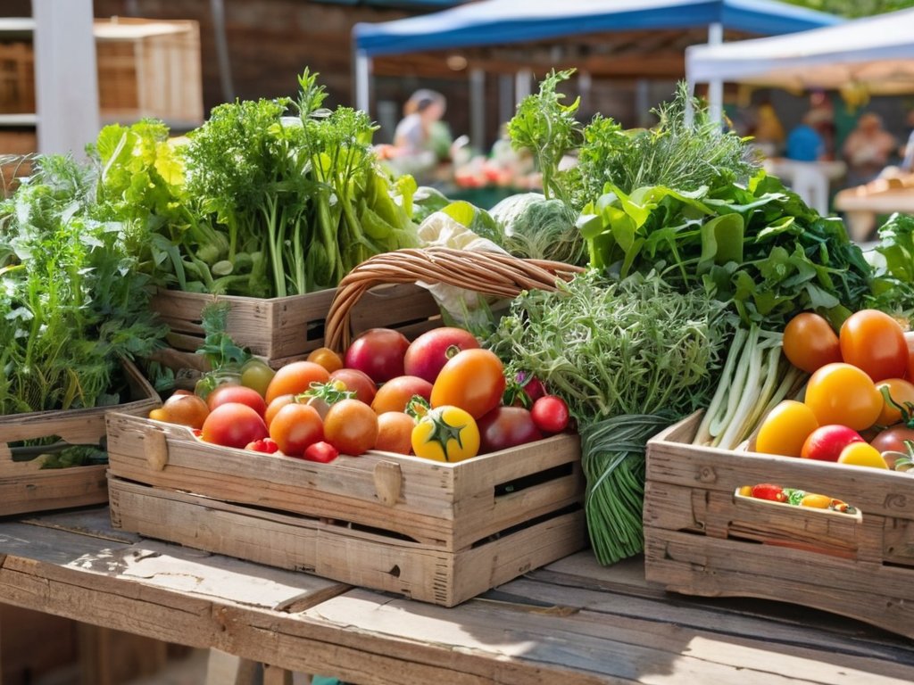 Harvesting seasonal vegetables wisely
