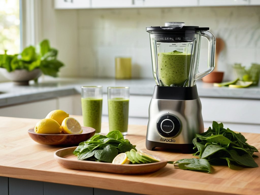 Multi‑Purpose Blender creates silky green smoothies