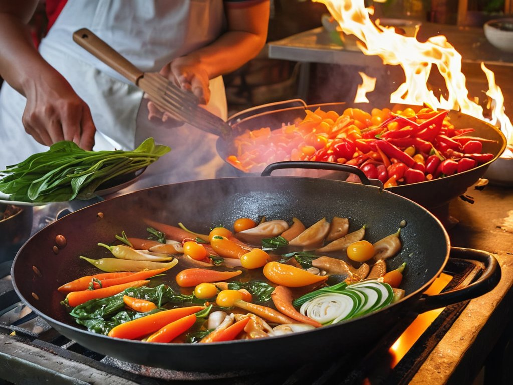 Sauting vs Stir Frying Global Flavors Temperatures and Health