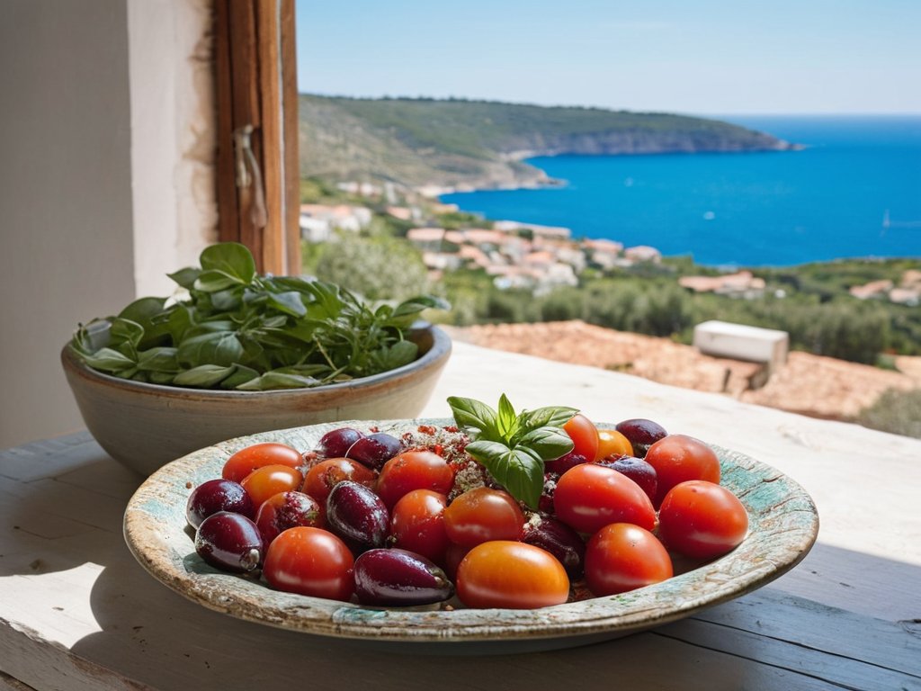 Savoring the Mediterranean Narrative sunset dinner