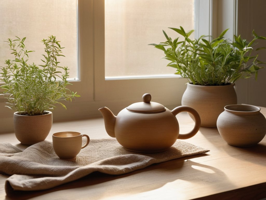 Herbal teas for stress