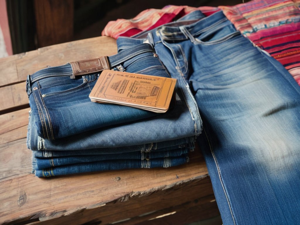 The Well‑Worn Denim Jeans, indigo travel staple