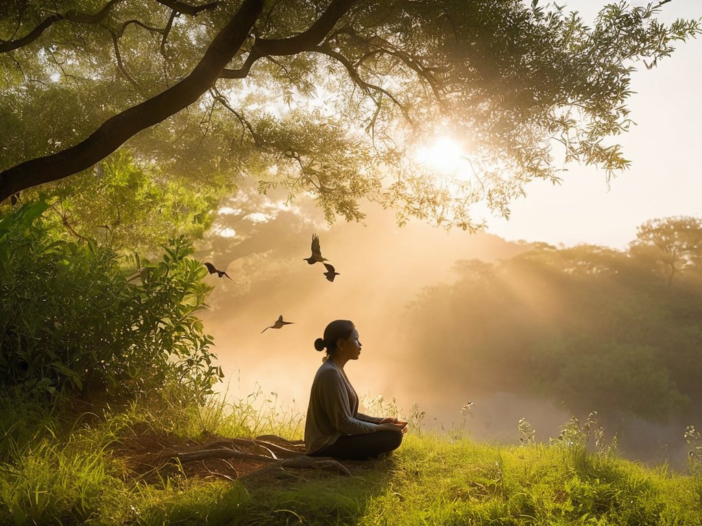 Weaving Serenity mindfulness meditation