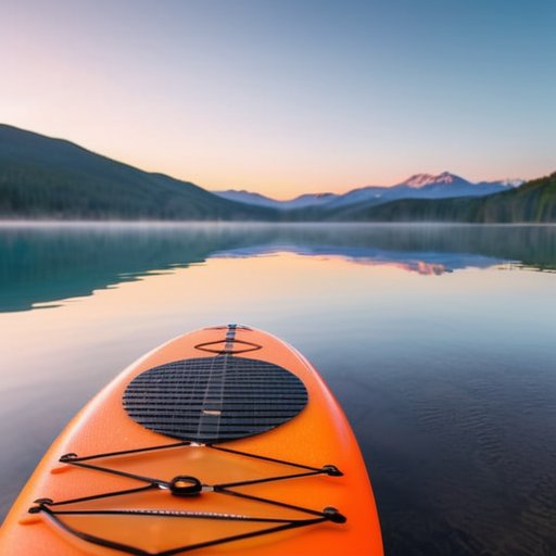Tranquil lake: aquatic activities for stress relief
