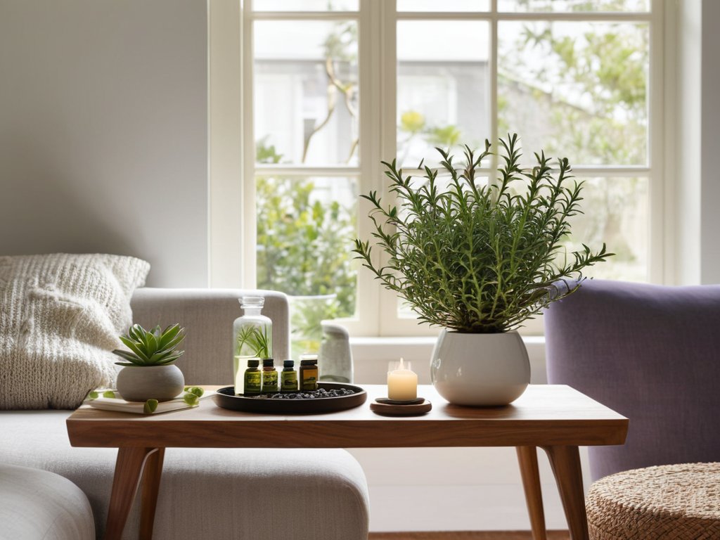 Relaxing diffuser for aromatherapy at home