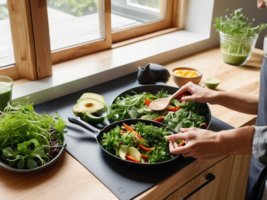 Balanced lifestyle: wellness and cooking guide