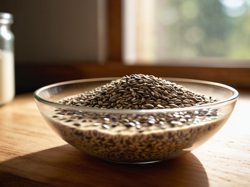 Chia seeds fiber boost healthy diet