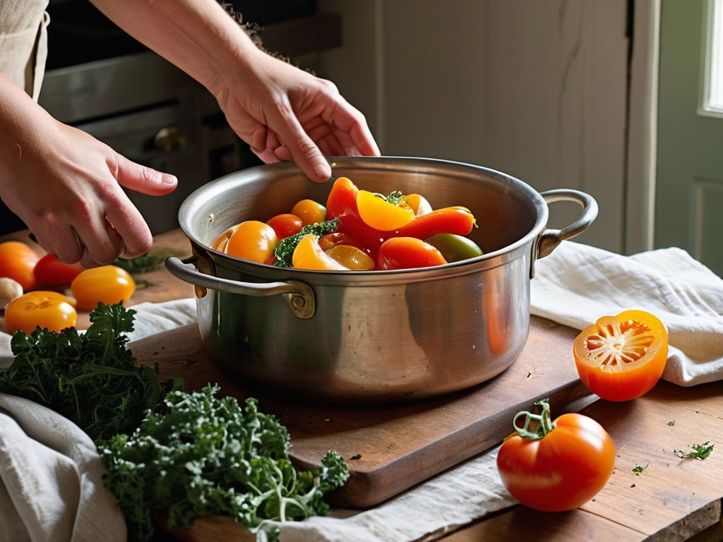 Benefits of cooking from scratch illustration
