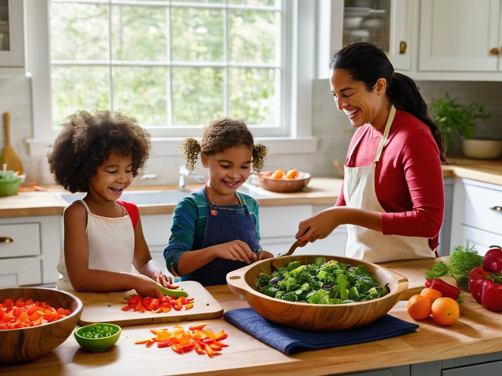cooking with kids healthy recipe fun