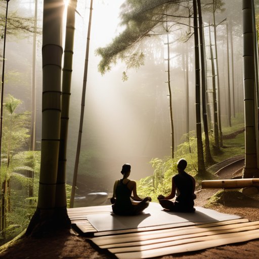 digital detox retreats: peaceful mountain sunrise