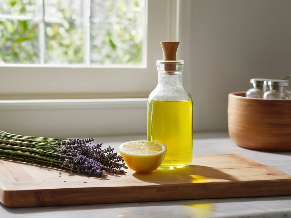 Eco-friendly all-purpose cleaner with essential oils