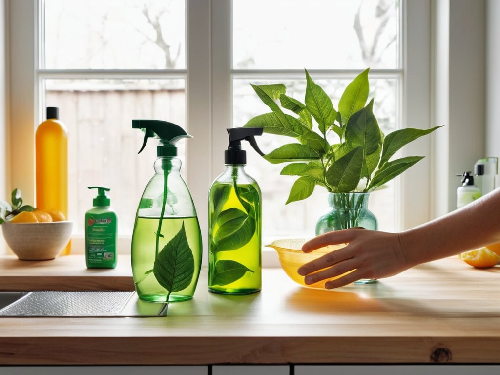 eliminating household toxins, safe product swap