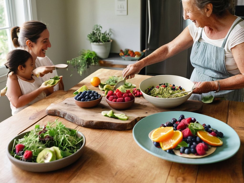 Family wellness healthy delicious meals