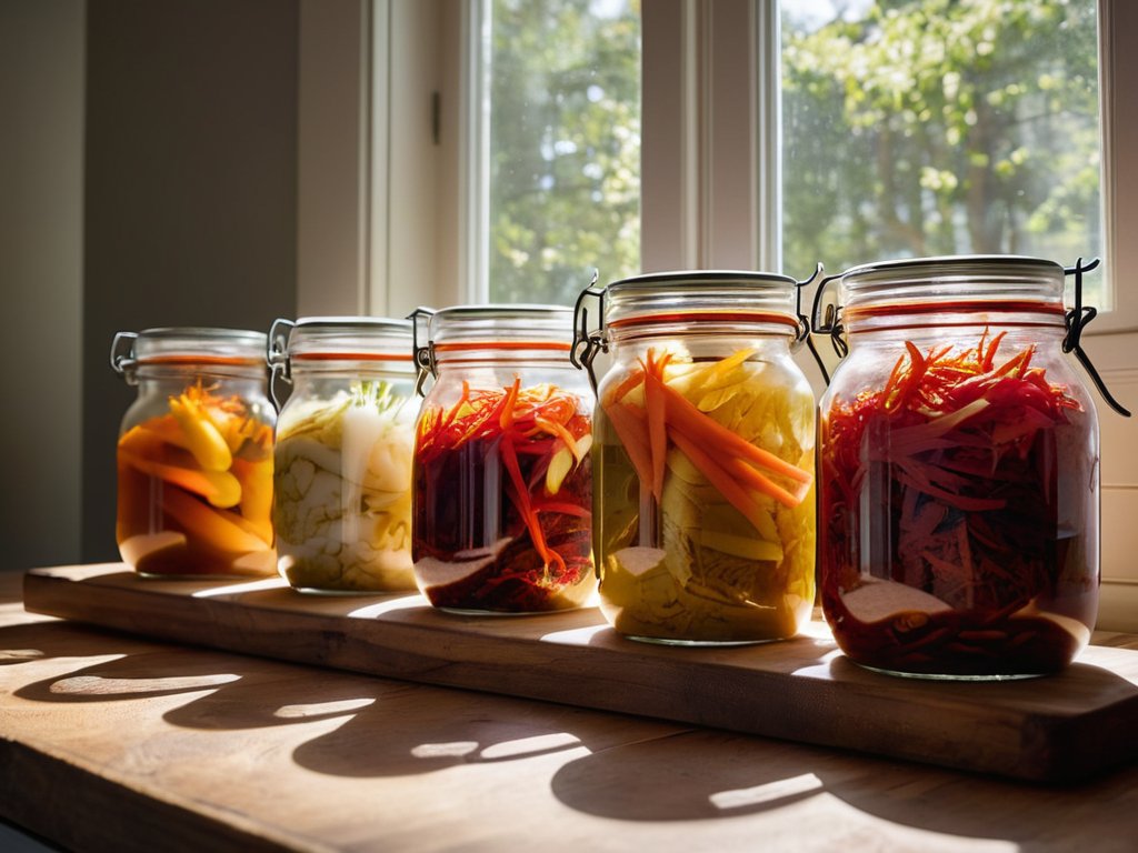 fermented foods for gut health, homemade recipes