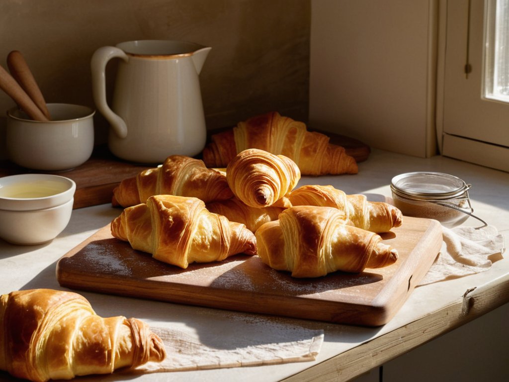 French croissant making: flaky pastry tutorial