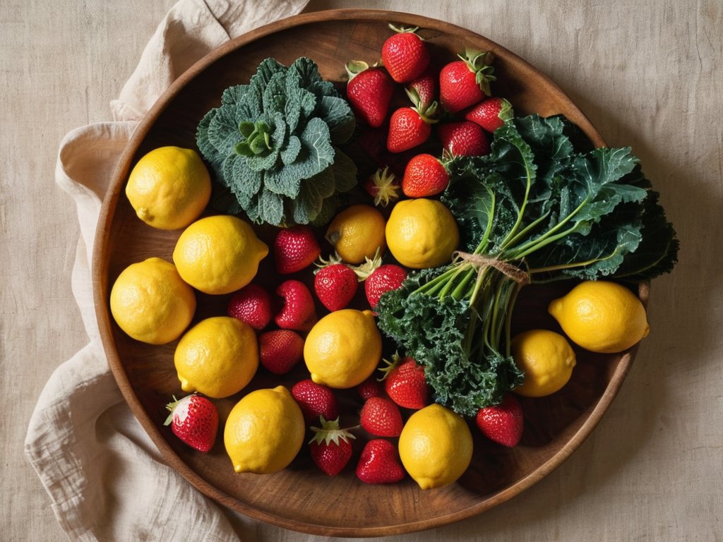 Fresh ingredients immune health benefits
