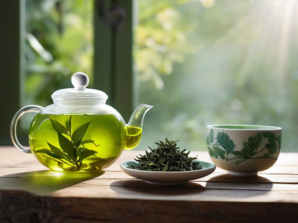 Green tea health benefits: diverse tea varieties