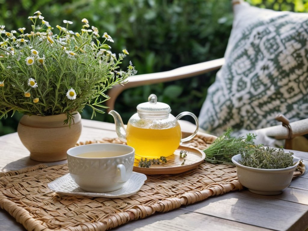 Herbal teas for stress relief options
