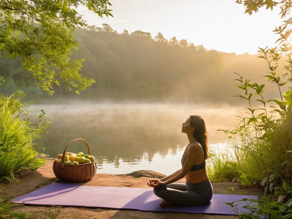 Holistic lifestyle wellness concept