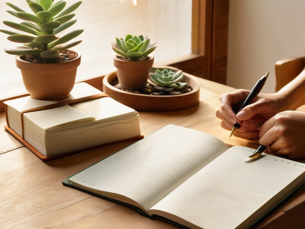 Open notebook guide to journaling habit