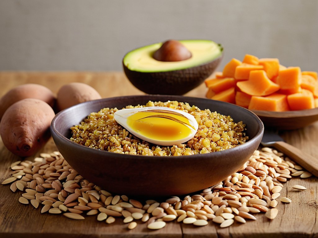 Macronutrients chart: carbs, proteins, fats