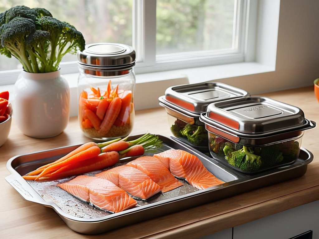 Meal planning art for stress-free healthy lifestyle