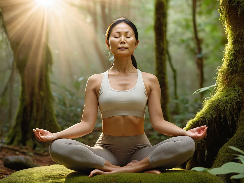 Scientific chart of meditation health benefits