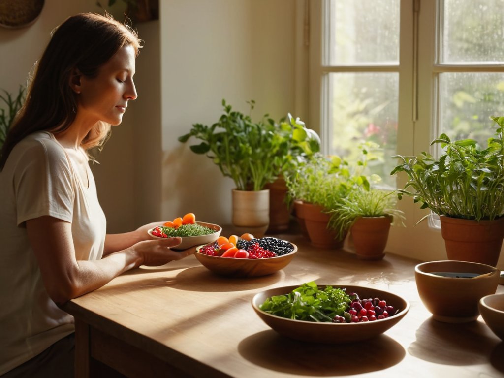 mindful eating and emotional well-being balanced lifestyle