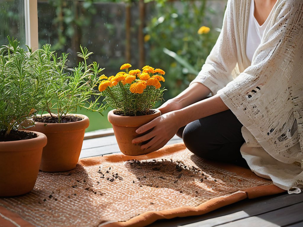 mindful gardening: serene home nature connection