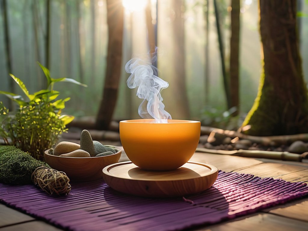 mindfulness in holistic lifestyle serene sunrise