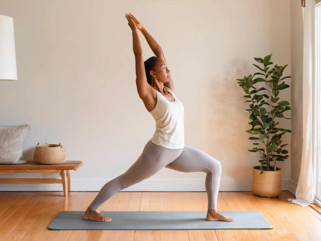 Morning yoga poses for beginners sunrise