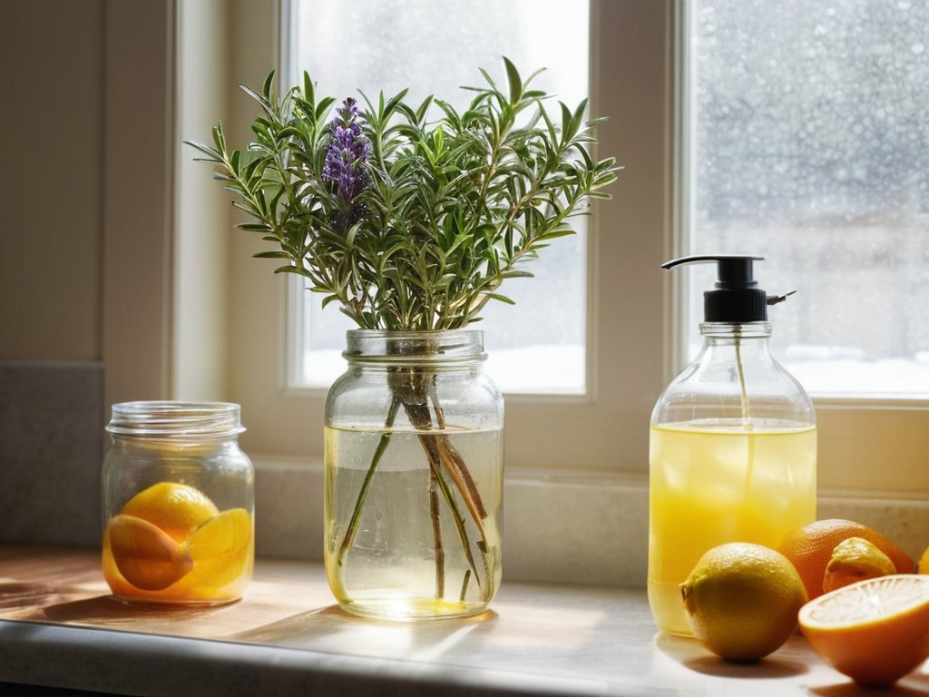 non-toxic cleaning products DIY home solutions