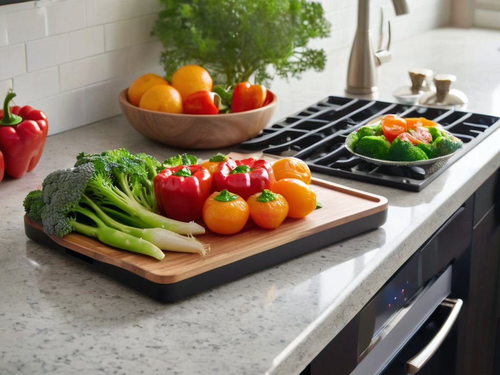 Plate of quick nutritious recipes