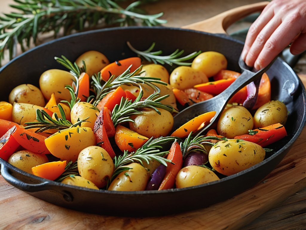 Fresh sprigs illustrate rosemary culinary uses